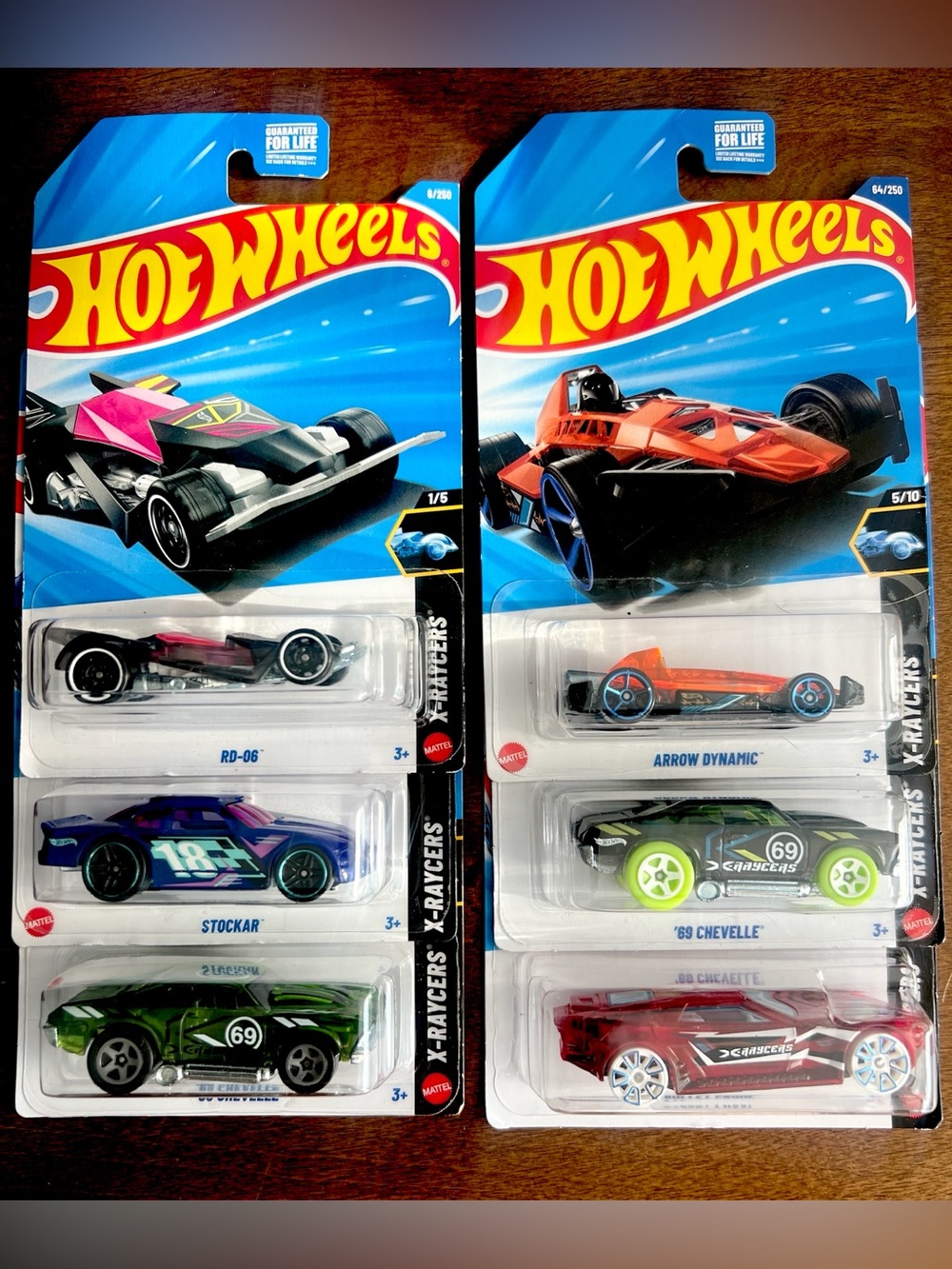 Hot Wheels X Racers - Pack of 6 Assorted
